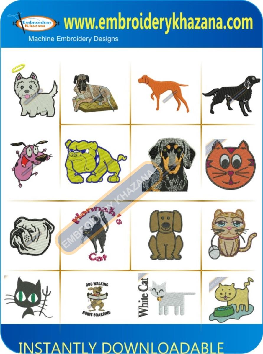 DOG CAT DESIGNS PACK