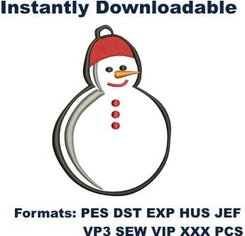 Snowman Embroidery Designs