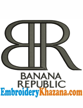 Banana Republic Embroidery Design