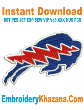 Buffalo Bills Machine Embroidery Designs