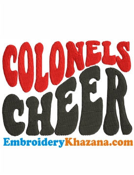 Colonels Embroidery Design