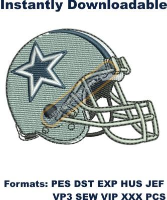 Dallas Cowboys Helmet Football Logo Embroidery Patch iron-on - Sewing
