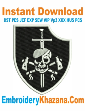 Devgru Silver Squadron Embroidery Design