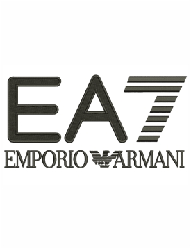 Verslagen Druppelen Zeg opzij EA7 Emporio Armani Embroidery Design | Armani logo Embroidery Patterns