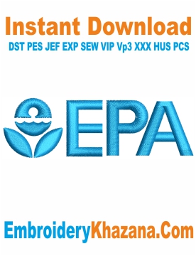 EPA Embroidery Design
