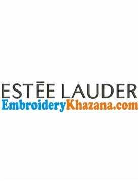 Estee Lauder Embroidery Design