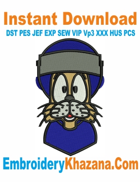 Felix The Cat Bomb Disposal Embroidery Design