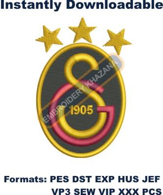 Galatasaray Sk Fc Embroidery Design