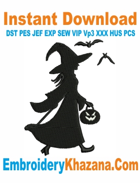 Halloween Machine Embroidery Design