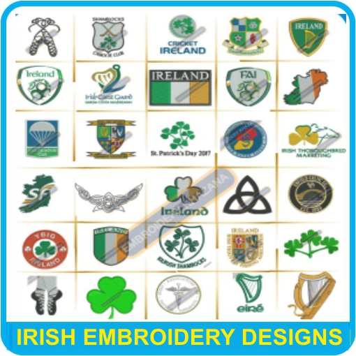 Irish Embroidery Designs