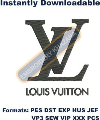 Buy Louis Vuitton Flower Logo And Symbol Embroidery Dst Pes File