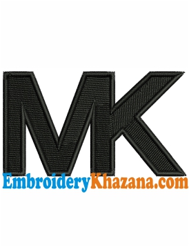 MK Michael Kors Embroidery, Logo Michael Kors Embroidery, Brand