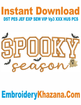 Spooky Season Machine Embroidery Designs