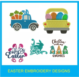 Easter Embroidery Design