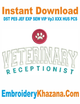 Veterinary Embroidery Design