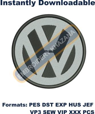 Volvo Logo Embroidery Design  Volvo Car Logo Embroidery Patterns